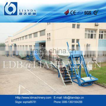 Economic PET bottle flake washing recycling Line