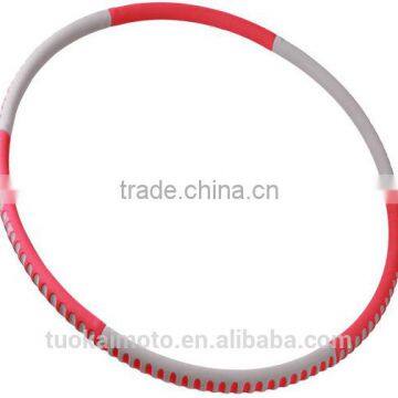 Fashion anti-break Anti-skid hula hoop/Increase weight stainless steel pipe hula hoop/detachable hula hoop