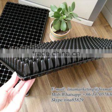 288 Cell Thermoforming Process Plastic Flower Nursery Seedling Germination Tray for Seed Propagation photo-5