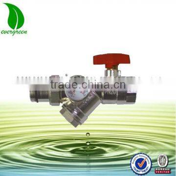 Brass Ball Valve With Lock Water Meter photo-2