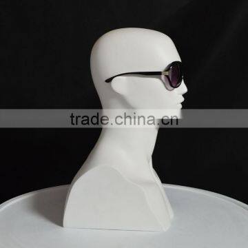 FRP Mannequin Head Male Displaying Sunglasses For Sale photo-2
