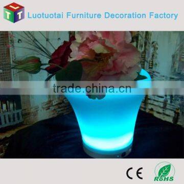 Rotational Molding Plastic LED Plant Pot/flower pot/garden pot