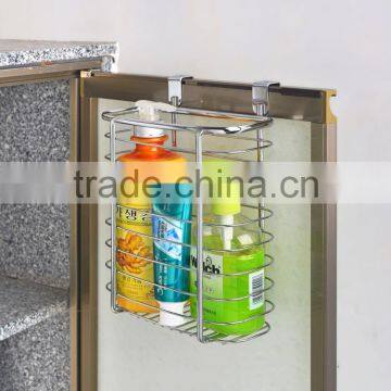 2016 Iron Wire Over Cabinet Door Hanging Kitchen Storage Basket photo-3