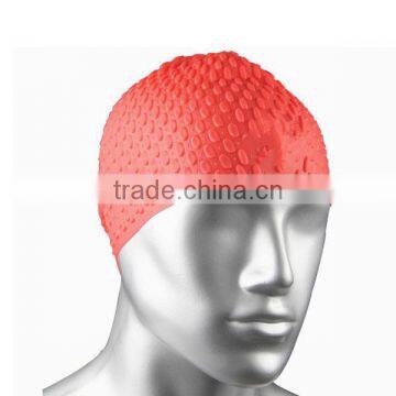 High quality adult's silicone waterproof swimming cap