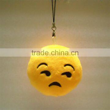 Emoji Small Pendant Smiley Plush Keychain Toy photo-4