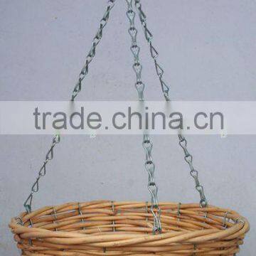 Wicker Hanging flower basket