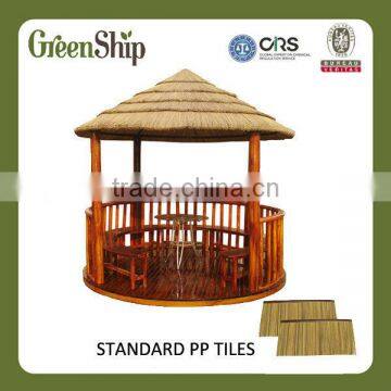Easy to Install Artificial Thatch Roofing _ GreenShip photo-3