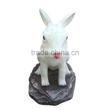 Fiberglass rabbit statue for movie cartoon