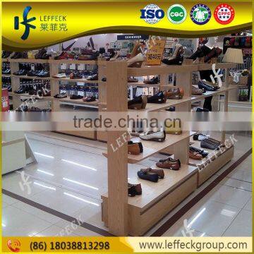 Retail store furniture store rack for shoes shop