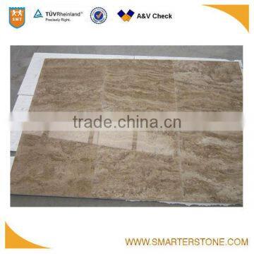 Wholesale Polished floor tile travertine stone