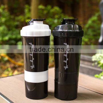500ml Factory Wholesale Plastic Water Bottle Shaker Bottles for Water photo-2