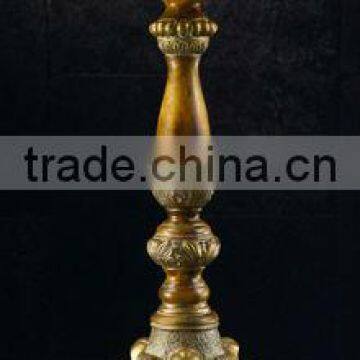 Antique Polyresin candle stick