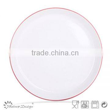 Stoneware Solid Color Dinner Plate photo-2