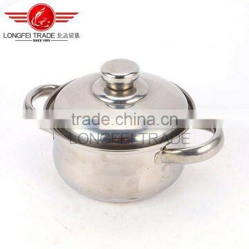 High Quality 3pcs European Style Stainless Steel Cooking Pot photo-3