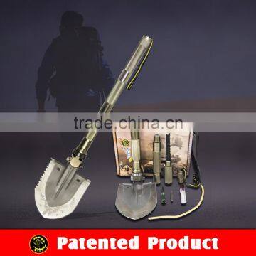 wild venture survival gear/ outdoor self-defence tools / multifunction shovel