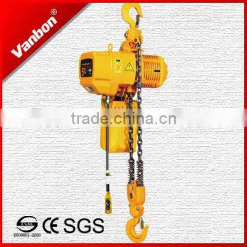 WANBO 1~35 tonne Electricl Trolley Chain Hoist - 1t Electric Hoist