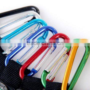 Wholesale Colorful Detachable Lanyard Strap Carabiner With Compass