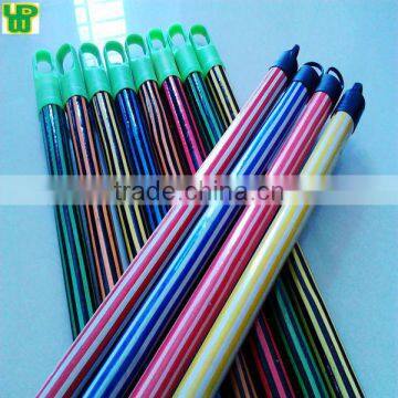 Best quality eucalyptus wood pvc coated wooden brush handle
