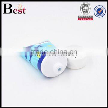 70ml Small Cute Blue Wholesale Perfume Cosmetic Plastic Tube With White Plastic Cap photo-4