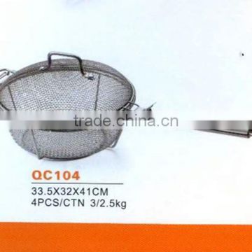 Stainless Steel Mesh Strainer/Colander QC104