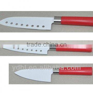 colored ceramic knife with white blade