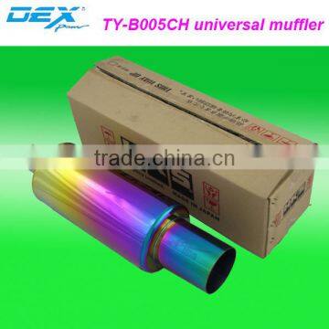racing spare part exhaust system universal muffler performance