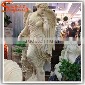 Fiberglass Garden Angels Cherubs Statues Mold photo-6