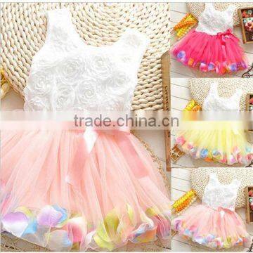 2015 New Design Little Baby Girl Dance Costumes Dress Fashion Baby Dress Baby Party Clothes Newborn Dress for Girl photo-6