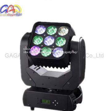RGBW 4in1 9*12W Matrix LED Moving Head Wash Light photo-2