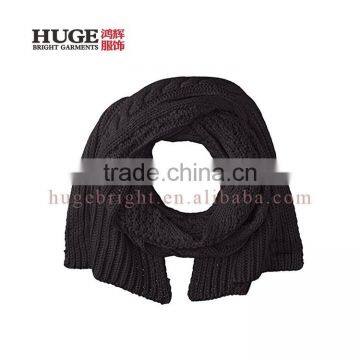 High Quality Winter Fashion 100% Acrylic Big Knit Scarf