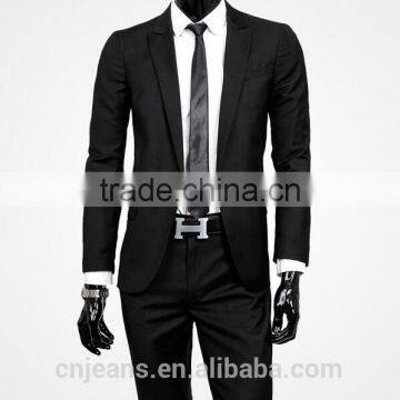 GZY New Fashion Grey Coat Pant Men Suit Factory Wholesale photo-2