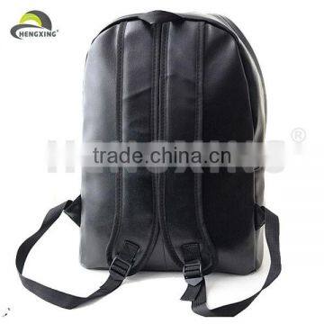 Barcode Pattern Leather Backpack Travelling Backpack Hiking Backpack photo-3