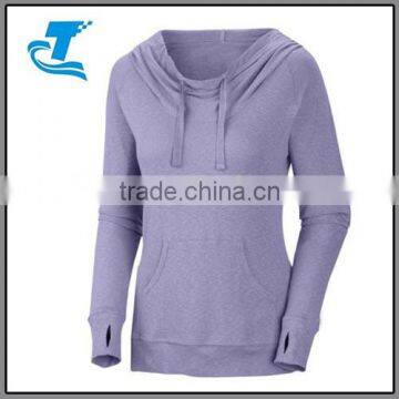 Fashion custom blank pullover women hoodies