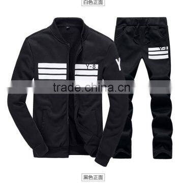 Mens Jogging Set Stock Mens Fleece Jogging Suit Training Wear Cheap Price/mens Training Jogging Set photo-2