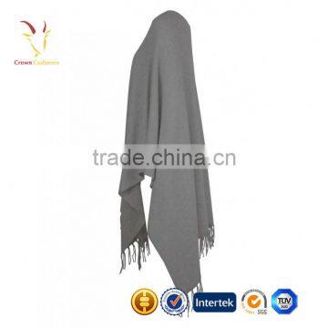Winter Fringe Womens Poncho Cape photo-3