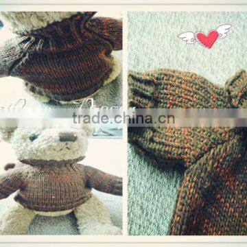 2014toy sweater free knitting pattern,hand knit toy sweater free knitting pattern,designer toy sweater