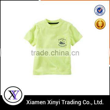 Wholesale printing fashion cotton t shirt for boy