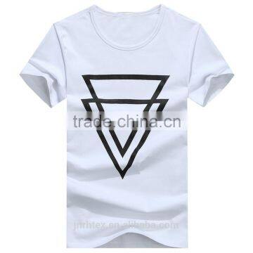 Custom Triangle Design Printing T-shirt for Men Companies in China photo-4