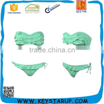 Brazilian Cut Sexy Lace Girl Bikinis Swimwear Manufacturers