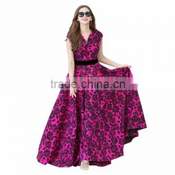 Z&M Floral Beach Dress Summer Beach Dress Beach Party Wear Dress photo-4