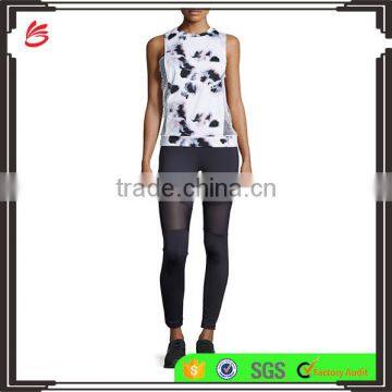 Wholesale women sports yoga tank top casual gym sport wear fashion wear sleeveless vest