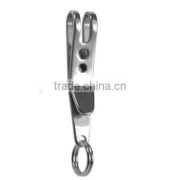 EDC Bag Suspension Clip with Key Ring Carabiner Stainless Steel Outdoor Quicklink Tool