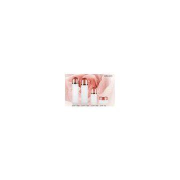 130ml 40ml Lotion Cosmetic Jars And Bottles Clear With MS / PP Cap