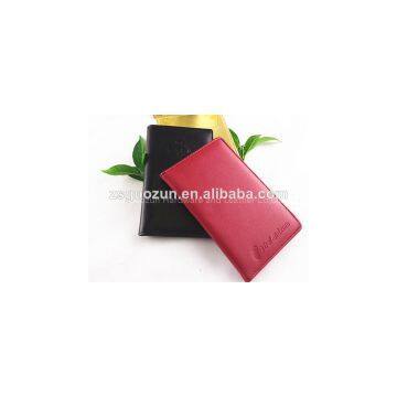 Fashion Hot Sale Leather/pu Passport Folder With Custom/PU Passport Folder