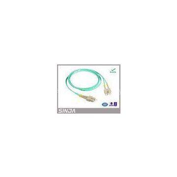 Multi mode Duplex sc to sc Fiber Patch Cord for FOS / LAN / FTTH