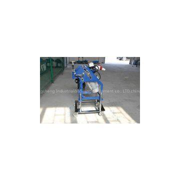 Automatic walking groove machine