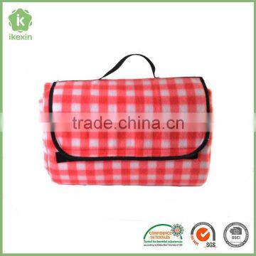 Beach Portable Yarn Dyed Waterproof Picnic Blanket