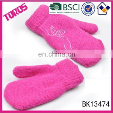 2017 New design knitting cute Winter warm Glove