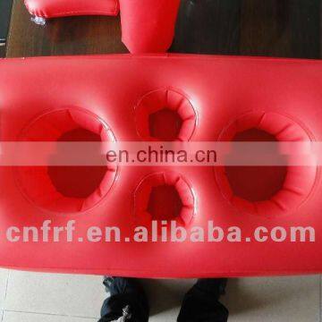 PVC inflatable floating bar