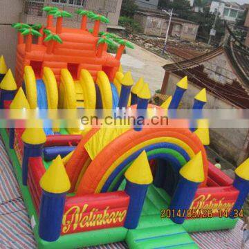 Empire giant inflatable fun city for kids, giant amusement park,inflatables FN048